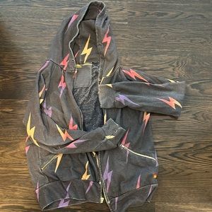 Zip up Aviator Nation hoodie